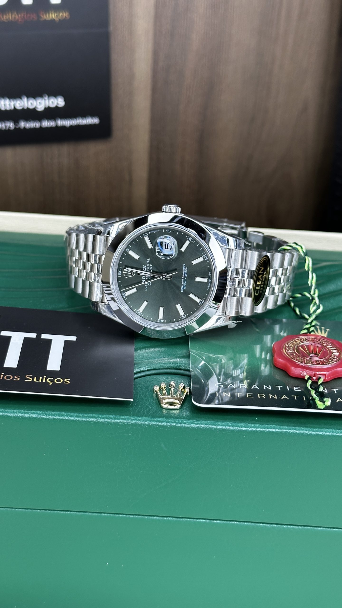Rolex Datejust 41 Green Mint - Gott