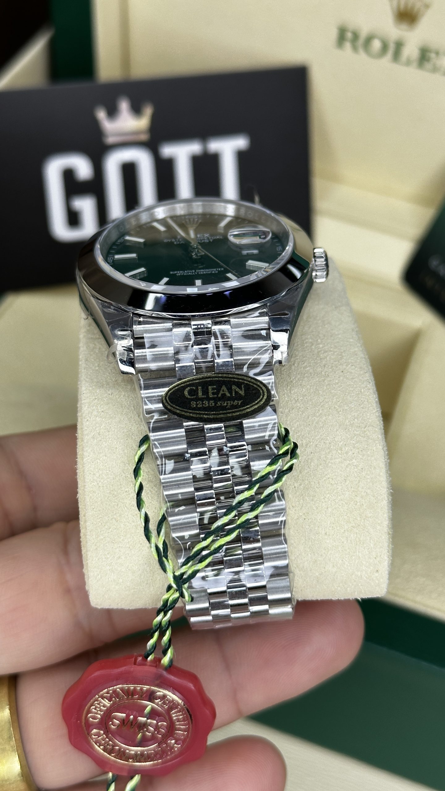 Rolex Datejust 41 Green Mint - Gott